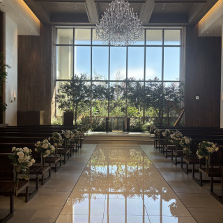 自然光の入るチャペル