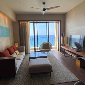 挙式前日の控え室|776897さんの瀬良垣島教会/アールイズ・ウエディングの写真(2567930)