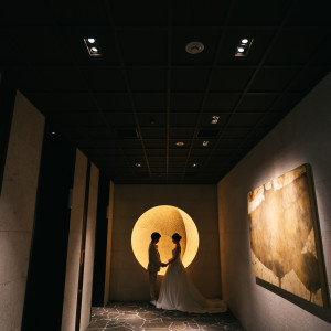 エレベーターホール|776897さんの瀬良垣島教会/アールイズ・ウエディングの写真(2567916)