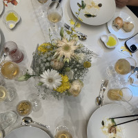 テーブル装花可愛らしかったです。