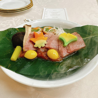 和食のお料理
熱々でした