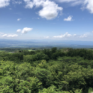 式場から見た景色:海|776979さんの天空の桝水高原教会の写真(2568491)