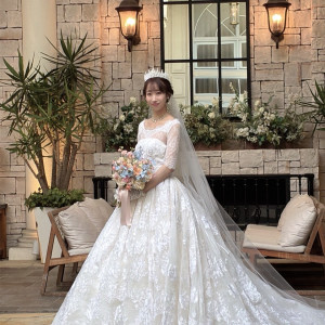 ガーデンで写真|777017さんのアーヴェリール迎賓館(大宮)/テイクアンドギヴ・ニーズウェディングの写真(2568335)