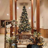 ロビーは自由に飾り付けできるようです。