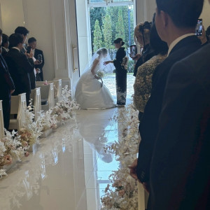 チャペル|777058さんのアーカンジェル迎賓館（宇都宮）/テイクアンドギヴ・ニーズウェディングの写真(2568463)