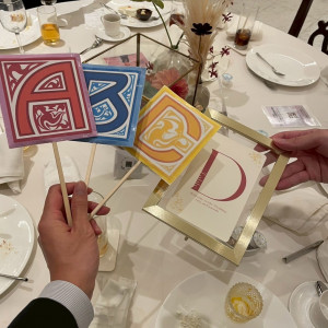 ビールの格付けチェックを行いました！|777090さんのアーヴェリール迎賓館（名古屋）/テイクアンドギヴ・ニーズウェディングの写真(2568616)