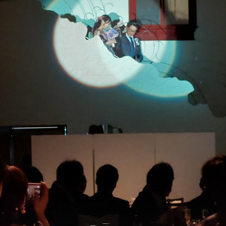 階段から入場する演出も出来ます！