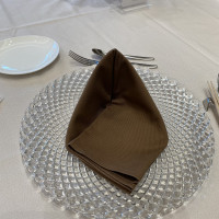 試食の際のテーブルセット