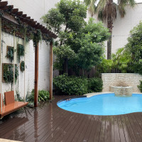 披露宴会場のガーデン