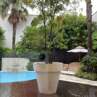 披露宴会場のガーデン