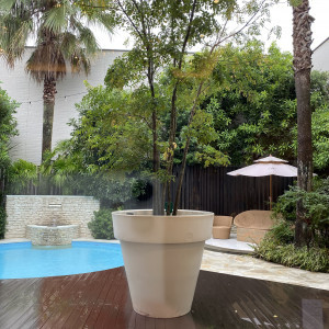 披露宴会場のガーデン|777135さんのThe Palm Garden（ザ・パームガーデン）   〈エルフラットグループ〉の写真(2568751)