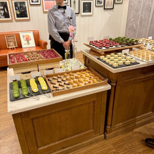 デザートビュッフェ|777141さんのInStyle wedding KYOTO/テイクアンドギヴ・ニーズウェディングの写真(2568900)