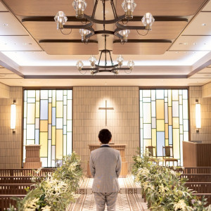 チャペル ライトあり|777148さんのTHE GLOBAL VIEW長崎 (ザ・グローバルビュー長崎)の写真(2569194)