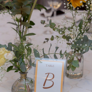 ゲストテーブル装花2|777148さんのTHE GLOBAL VIEW長崎 (ザ・グローバルビュー長崎)の写真(2569858)