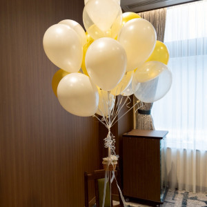 チャペル時のバルーンリレー|777148さんのTHE GLOBAL VIEW長崎 (ザ・グローバルビュー長崎)の写真(2569190)