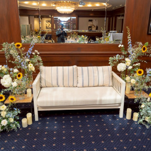 披露宴メインソファ|777148さんのTHE GLOBAL VIEW長崎 (ザ・グローバルビュー長崎)の写真(2569195)