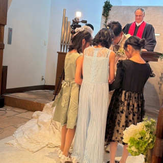 リングガールをお願いしました