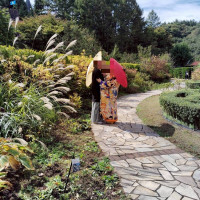 少し会場から離れますがガーデンが有ります