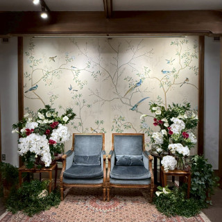 新郎新婦が座る席