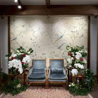 新郎新婦が座る席