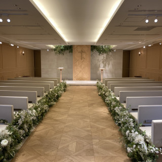 少人数でできるチャペルです