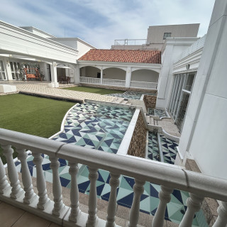 プールが綺麗でした