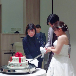 ケーキ入刀|777207さんのアニヴェルセル 大宮の写真(2569283)