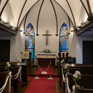 教会の内部|777257さんの旧軽井沢礼拝堂 旧軽井沢ホテル音羽ノ森の写真(2571732)