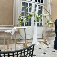 挙式会場。人前式をここで行いました。