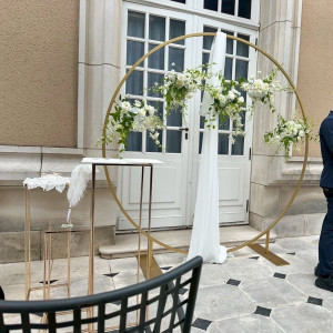 挙式会場。人前式をここで行いました。|777282さんのシャトーレストラン ジョエル・ロブションの写真(2571391)