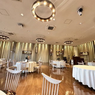 会場が広々としてます。