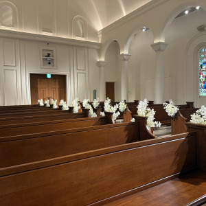 チャペル席|777356さんのアニヴェルセル ヒルズ横浜の写真(2570023)