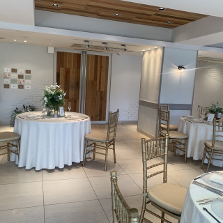 披露宴会場です