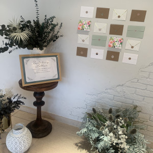 披露宴の入り口にあるウェルカムスペースです|777359さんのルシェルブラン表参道の写真(2570832)