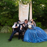 ガーデンにフォトスポットを作ってもらえました