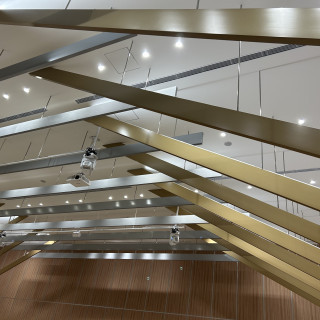 披露宴会場天井