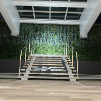 披露宴会場お庭