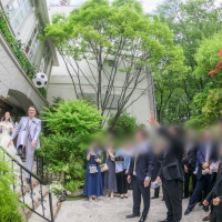 サッカーボールトスをしました