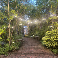 夜のガーデンが素敵すぎる