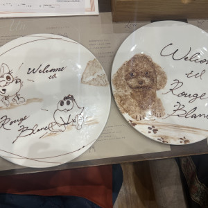 チョコレートで書いてくれています|777436さんのRouge Blanc（ルージュ：ブラン）●BRASSグループの写真(2570289)