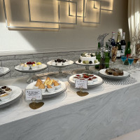 ウェルカムパーティーの食事