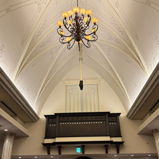 挙式場の天井