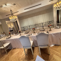 新郎新婦席からの景色