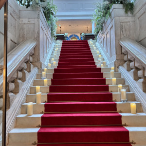 バージンロードの階段|777442さんのラ・バンク・ド・ロア(横浜市指定有形文化財）の写真(2570414)