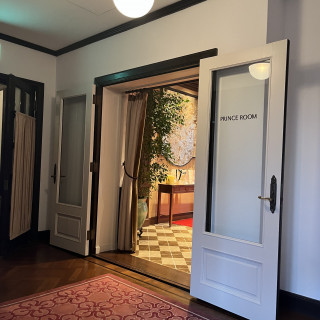 挙式会場入り口