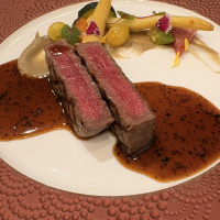 トリュフソース。とてもいい香りでした。