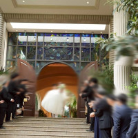 フラワーシャワー大階段