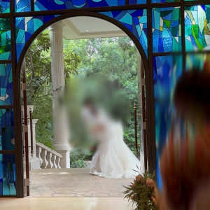 挙式退場|777459さんのアルタビスタガーデンの写真(2570607)