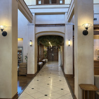 披露宴会場は続くロビー