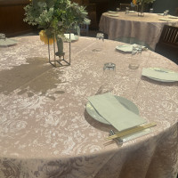 3F披露宴会場のテーブル